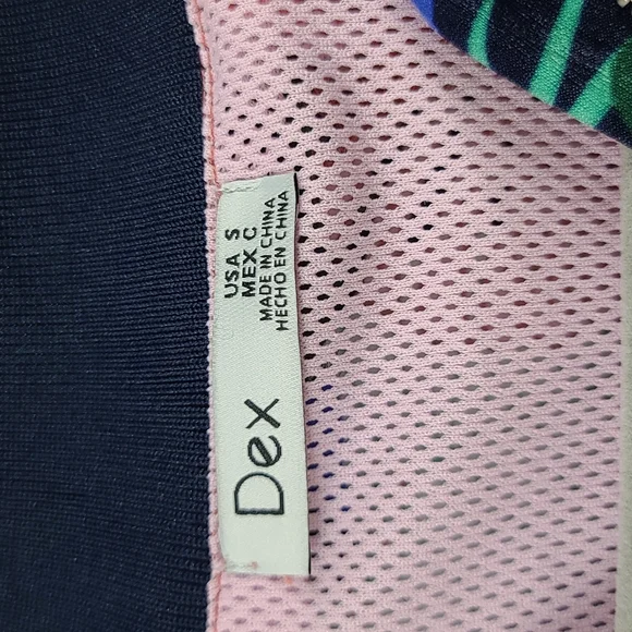 Nwt. Dex Miami vice Hawaiian style bomber jacket - Picture 4 of 5